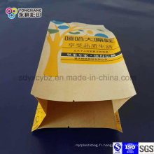 Papier stratifié 4-Side Sealing Snack Food Sac en plastique d&#39;emballage